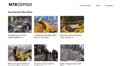 Desktop Screenshot of mtbspeed.com